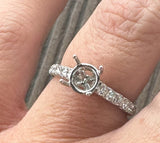 Diamond Semi-Mount Ring