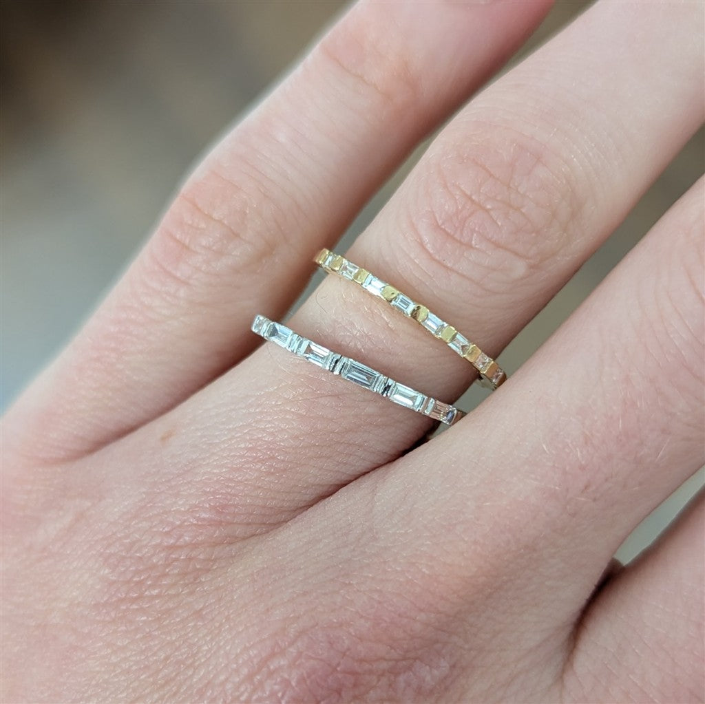 14kt Yellow Gold East/West Bag