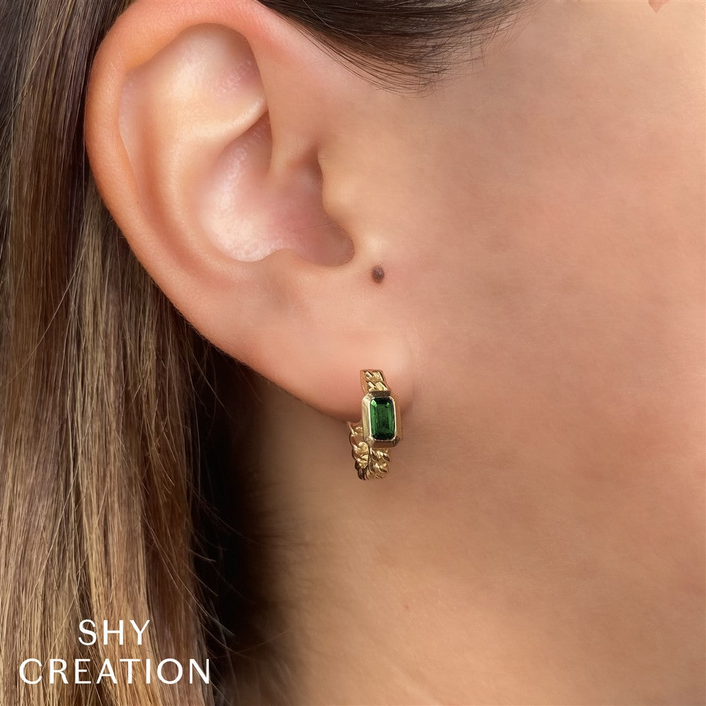 Gemstone Earring