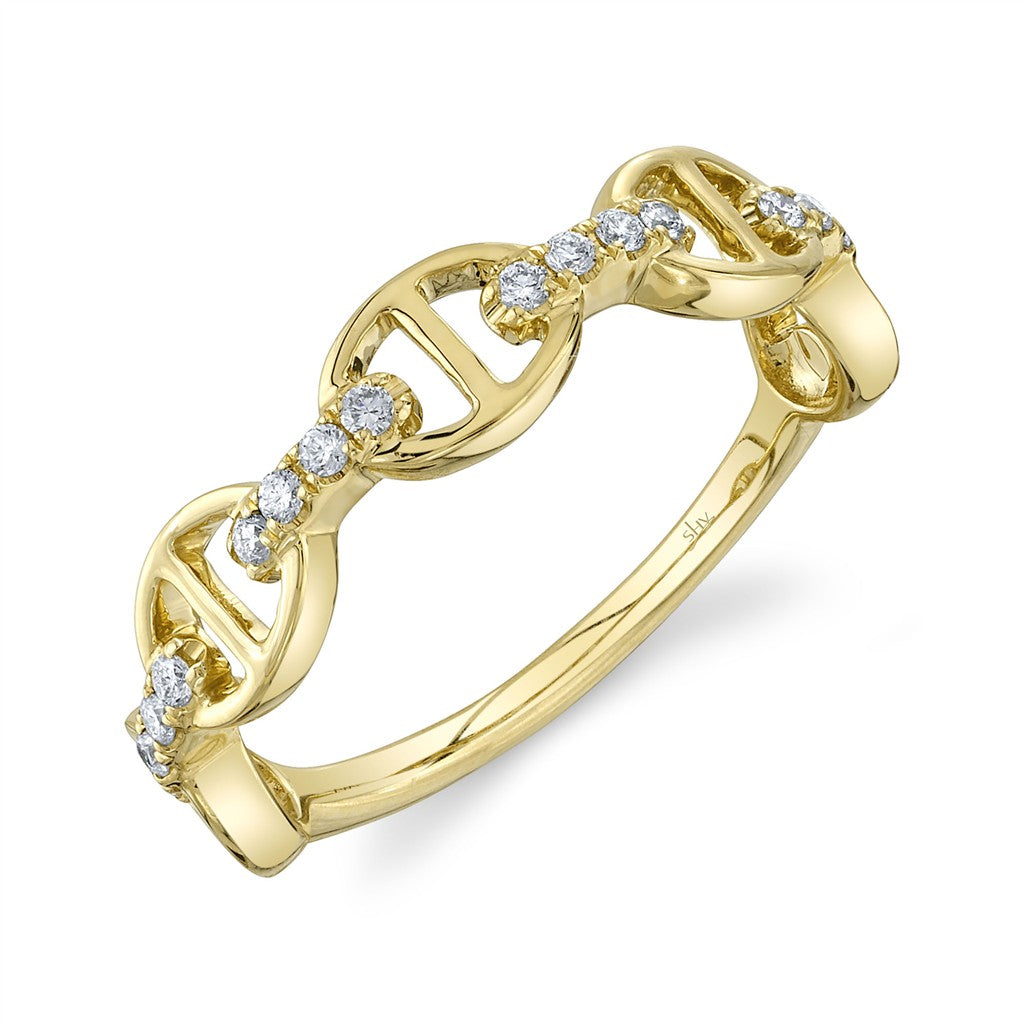 0.16CT 14K Y/G DIAMOND LADY'S