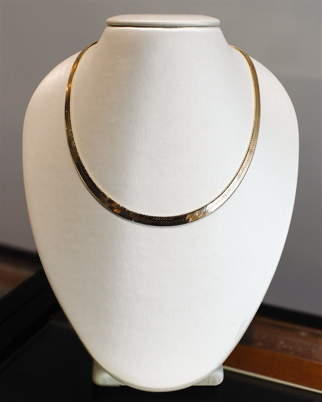 14Ky 5.68 MM Herringbone Chain