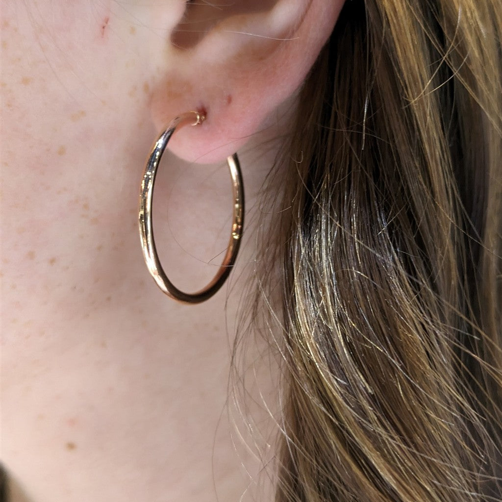 2x30mm Round Tube Polished Hoo