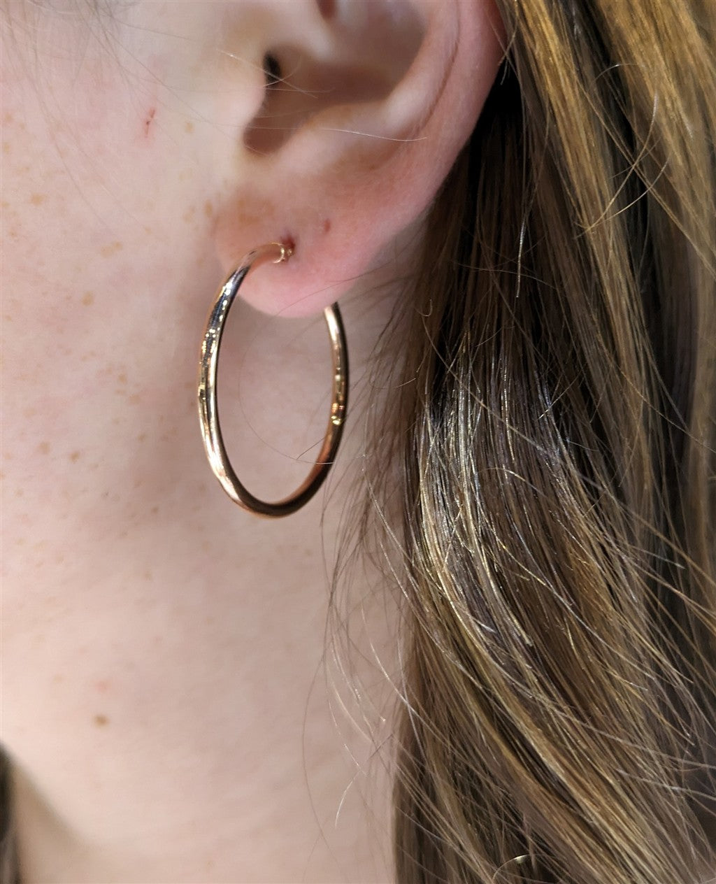 2x30mm Round Tube Polished Hoo