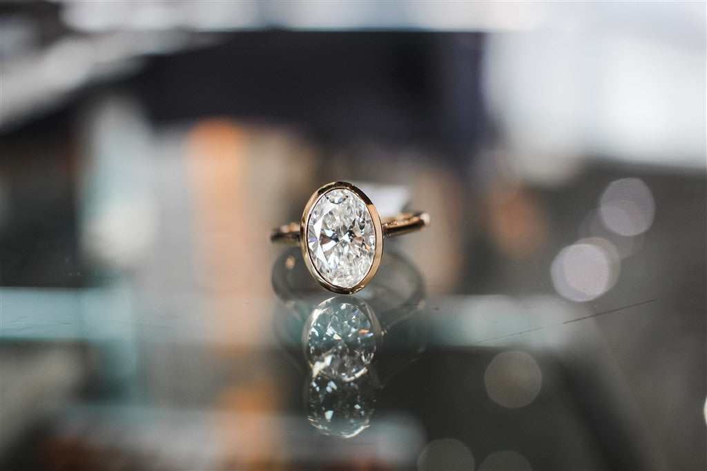 Lab Grown Diamond Engagement Ring