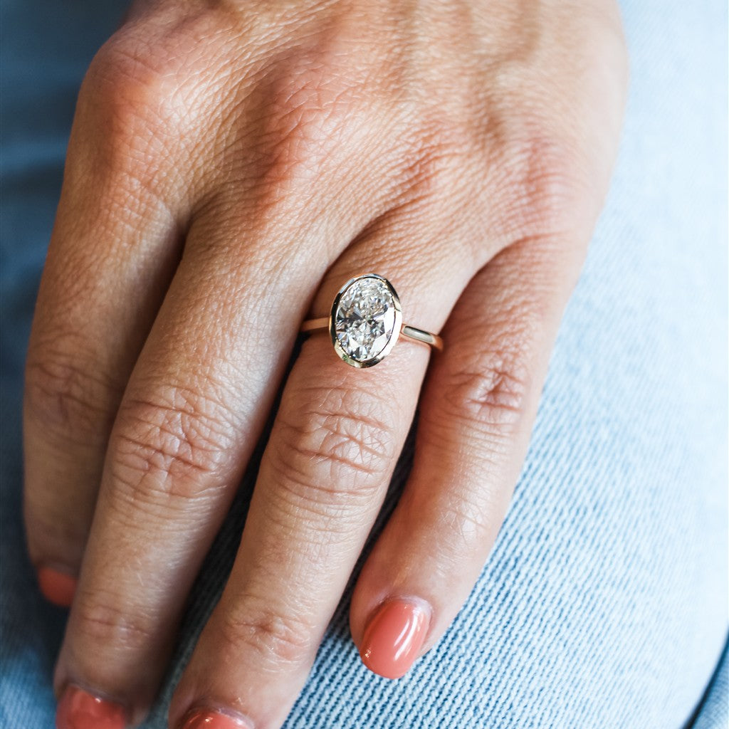 Lab Grown Diamond Engagement Ring