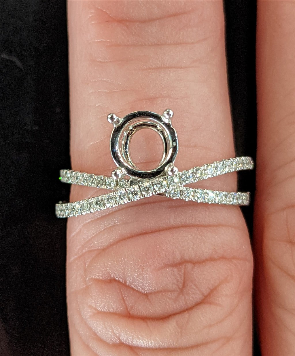 14KW 1/3CTW Diamond Semi-Mount