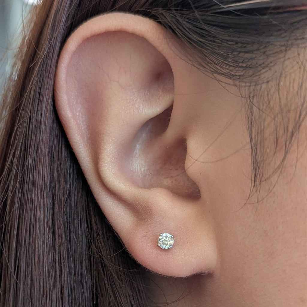 14K White Gold 0.46 cttw I-J S
