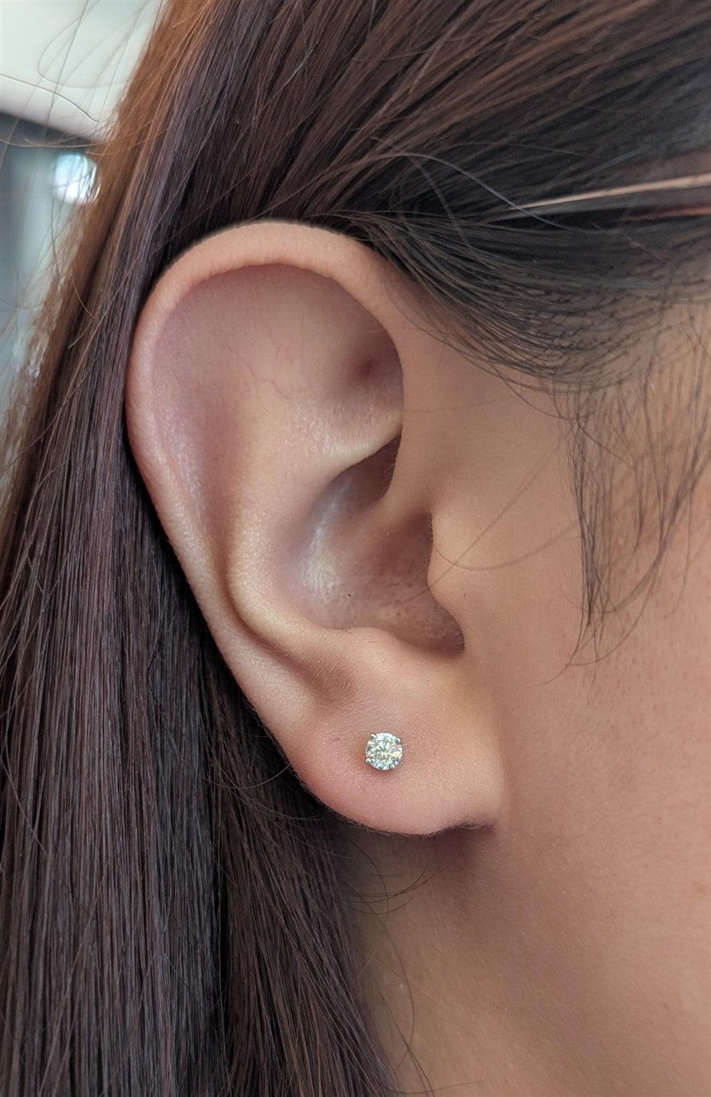 14K White Gold 0.46 cttw I-J S