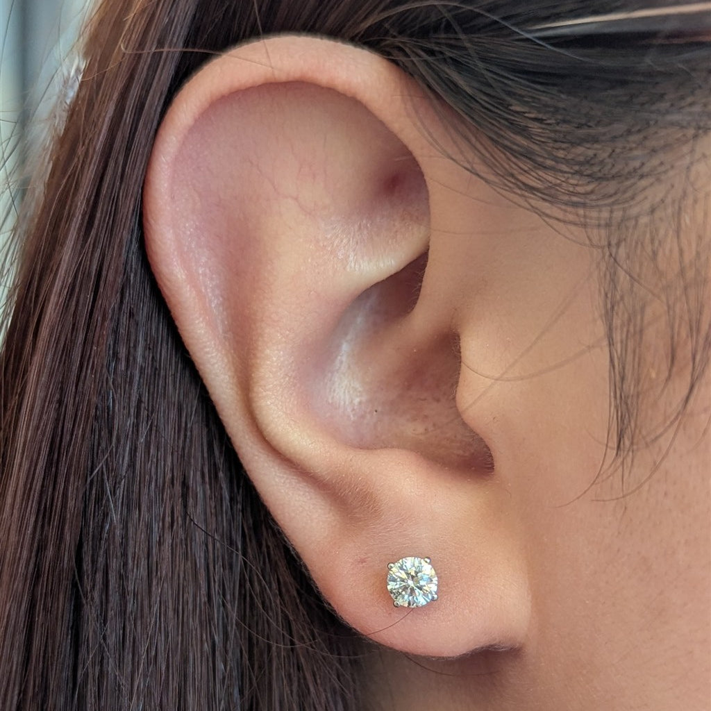 14K White Gold 1.00 cttw I-J S