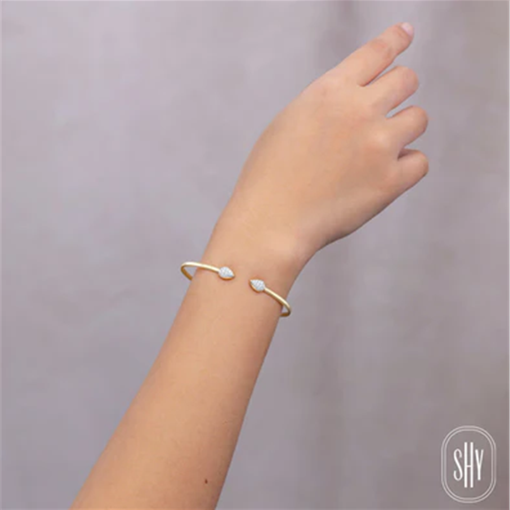 14KY 0.21CTW Diamond Bangle