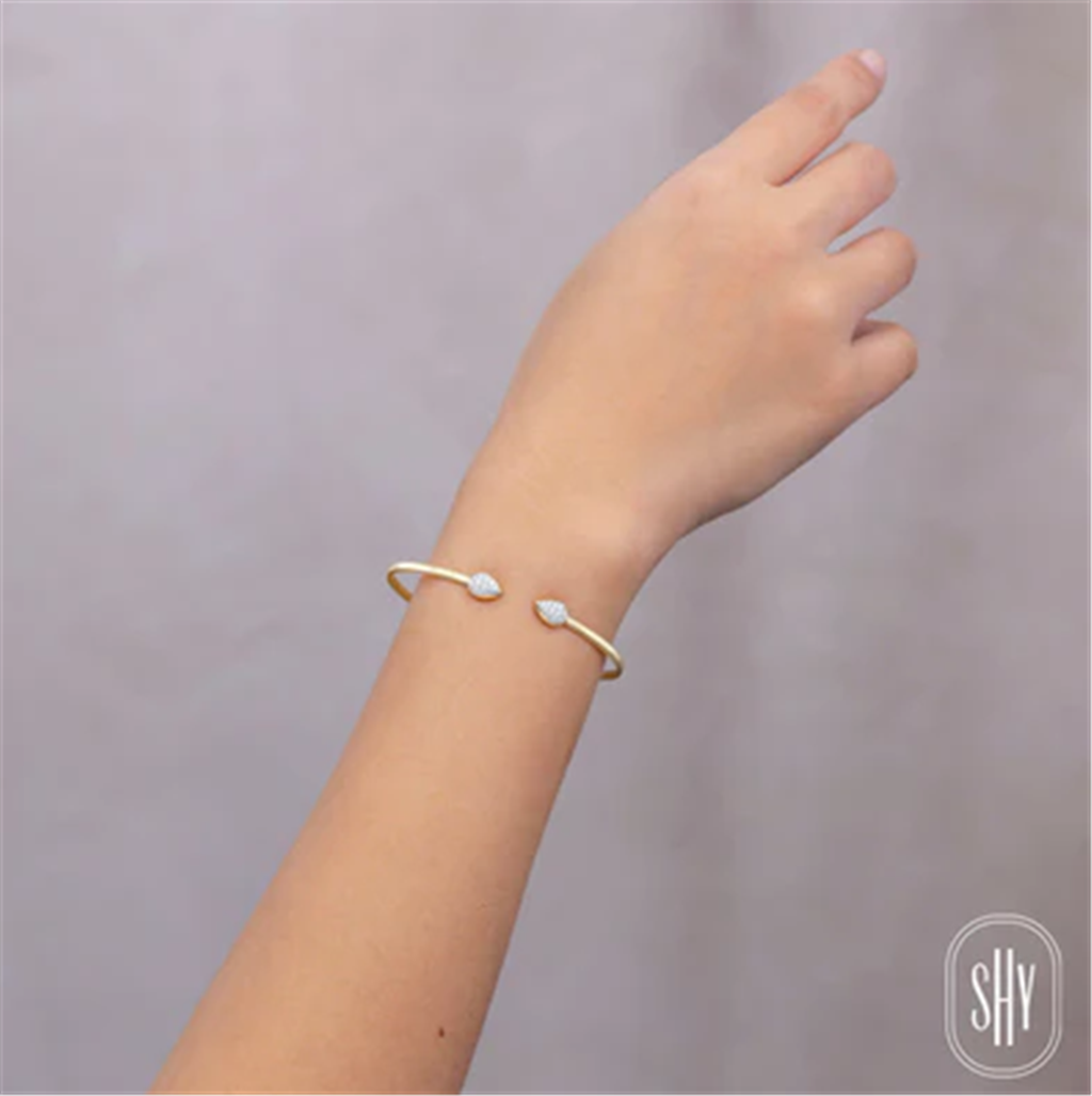 14KY 0.21CTW Diamond Bangle